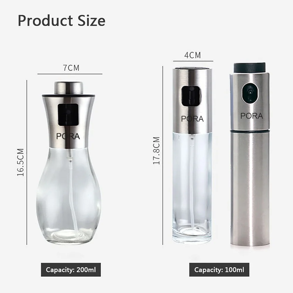 распылитель для масла 100 мл/200 мл спрей пульверизатор бутылка кухня