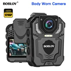 Нательная камера BOBLOV T5 1296P, запись звука, носимые Полицейские камеры, правоохранительные меры, циклическая запись ночного видения, DVR мини-камера
