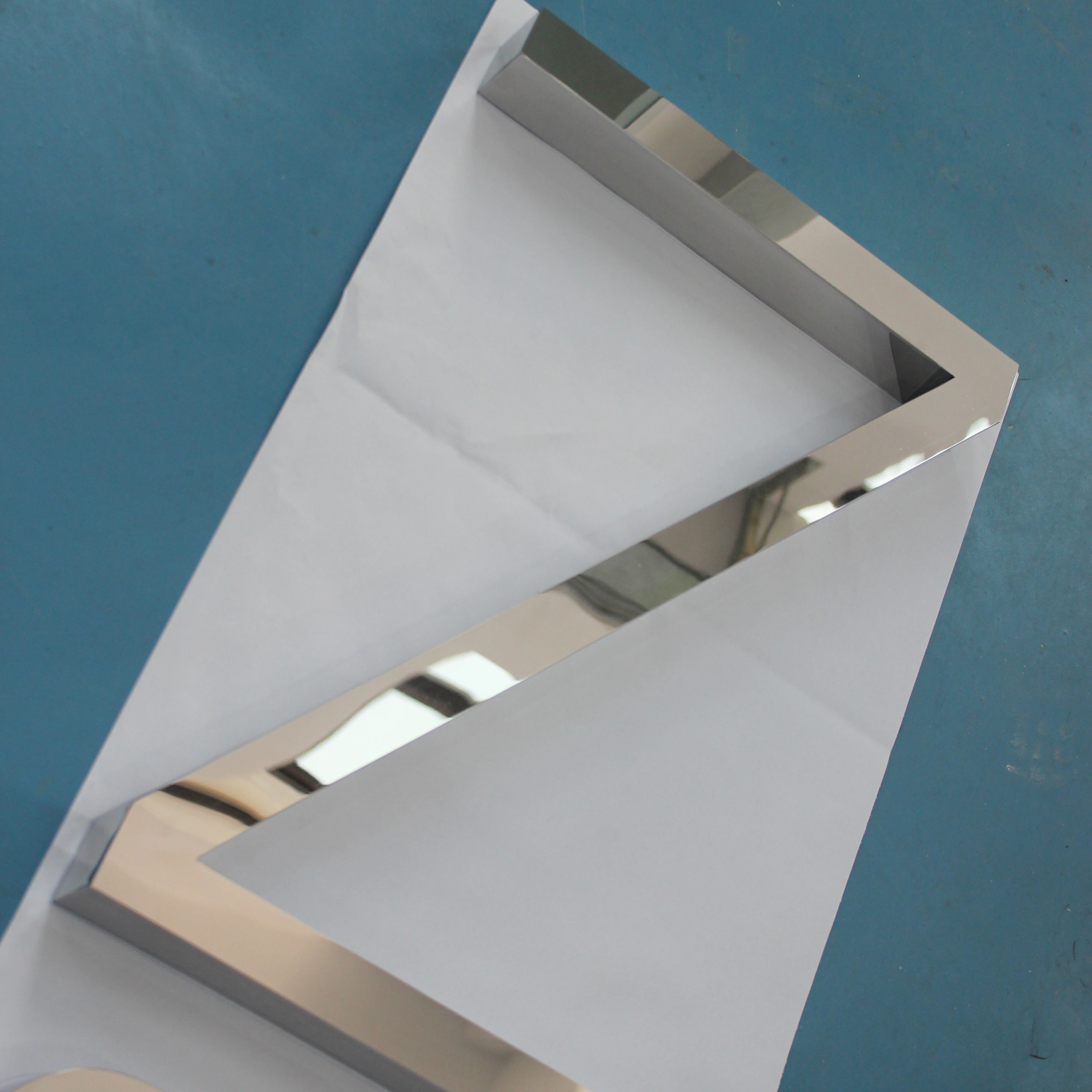 Полированное матовое зеркало из нержавеющей стали | Дом и сад