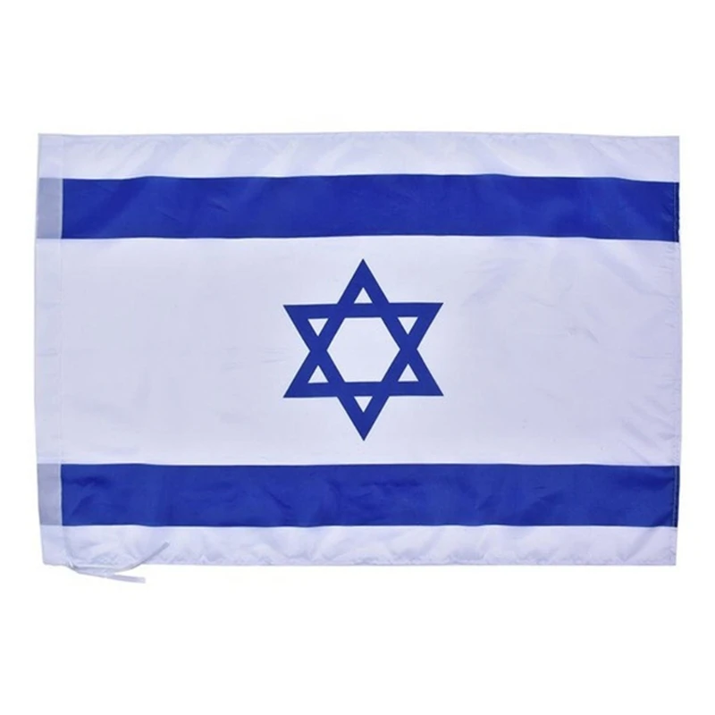 

60x90cm 90x150cm Israel Flag Polyester Cloth Banner Israeli Hanging Flag National Country Flag for Festival Home Indoor Outdoor