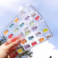 cute 3d candy color bear glitter phone case for samsung galaxy a51 a71 5g a21s a30 a31 a40 a41 a50 a70 a81 soft back cover capa