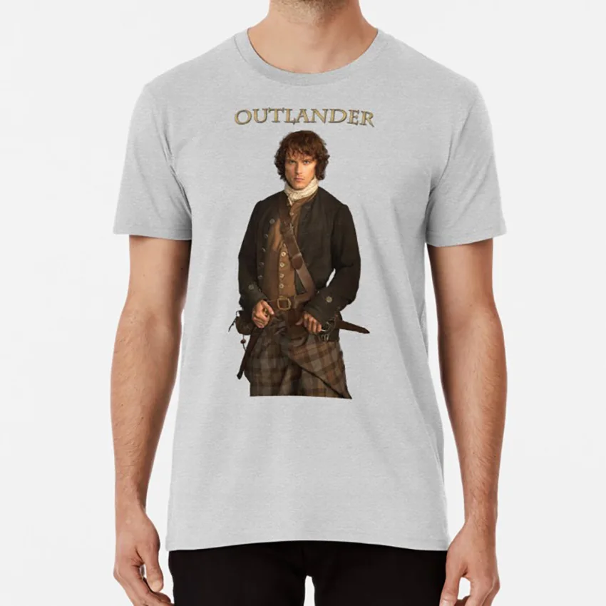 Outlander/Джейми Фрэйзер футболка outlander Джейми джаммф Диана габлдон книги сериал |