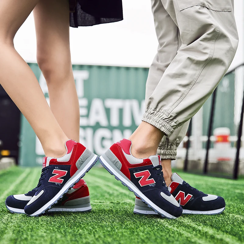 

Summer trend couple running shoes women and men comfortable non-slip jogging shoes fitness shoes large size 45 46 sneakers men
