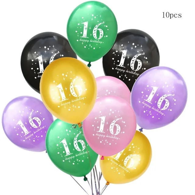Украшение для вечеринки в честь Дня Рождения 16 дней рождения подарок взрослых и