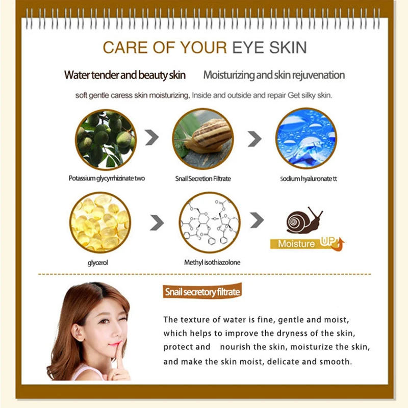 Антивозрастной увлажняющий крем для лица Snail питательный улучшения сухой кожи