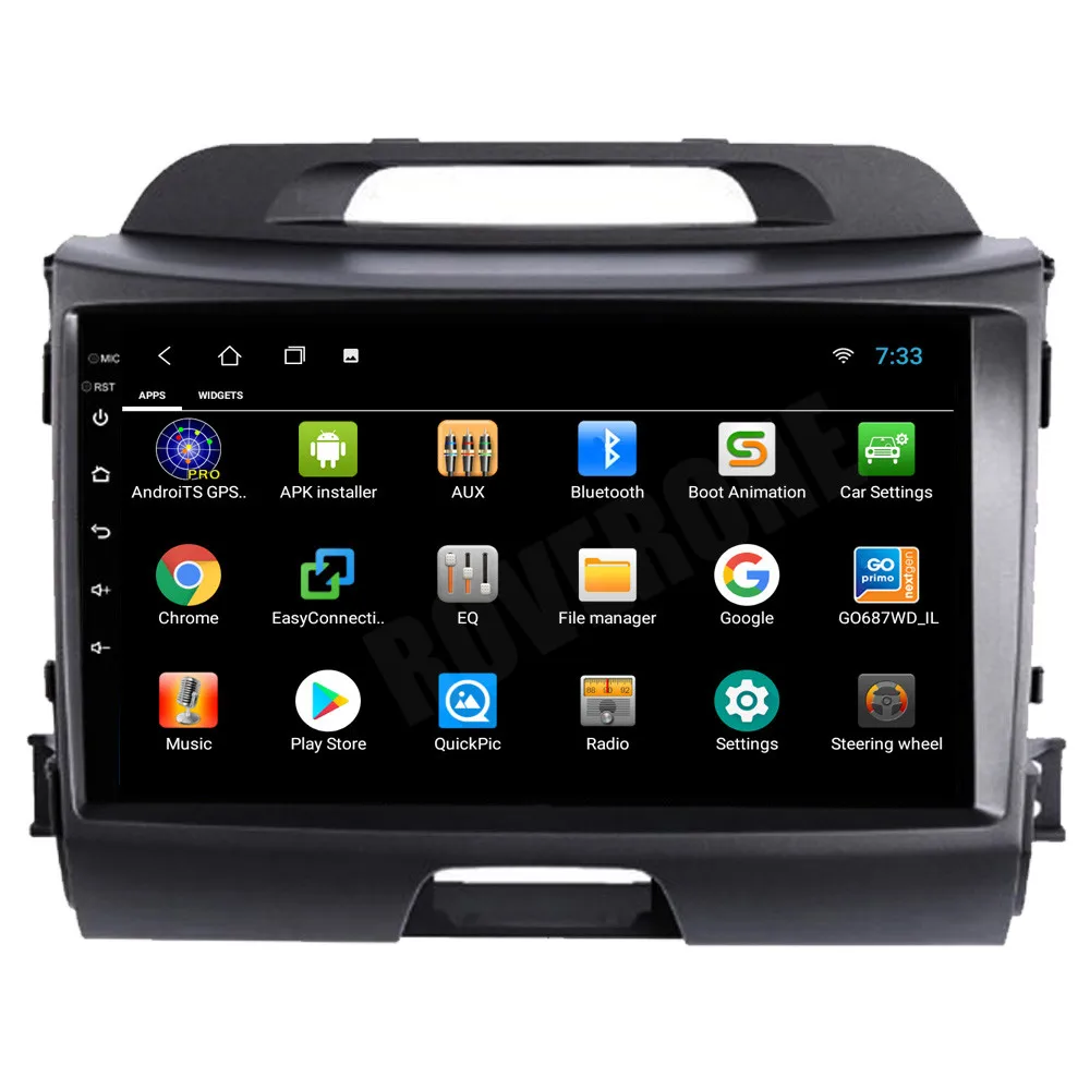 Автомагнитола для Kia Sportage R мультимедийный проигрыватель с четырехъядерным