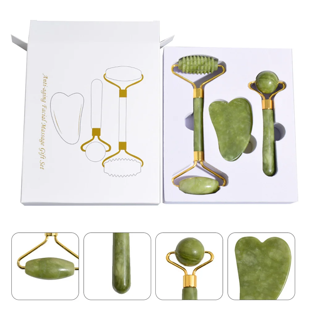 

1 Set Safe Body Massagers Girl Facial Massagers Handheld Jade Massagers