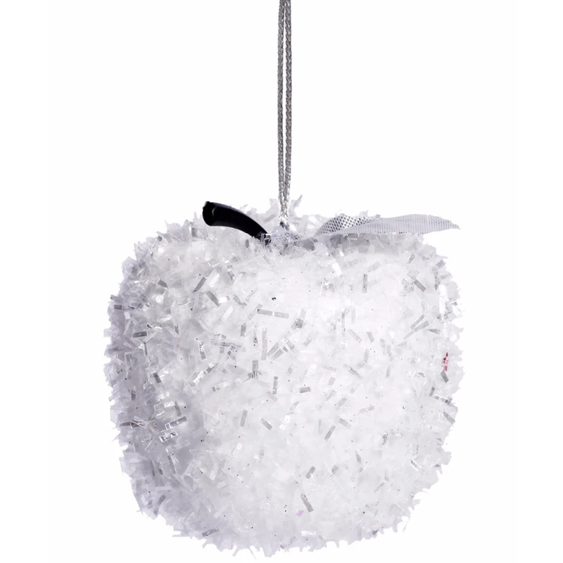 Продвижение новогодний елочный шар 60 мм яблочный орнамент 6 шт./упаковка|apple