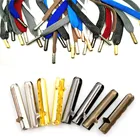 10 шт. DIY Для женщин мужчин шнурки обувные шнурки советы бреющая головка шнурки пуля Aglets аксессуары 4 цвета