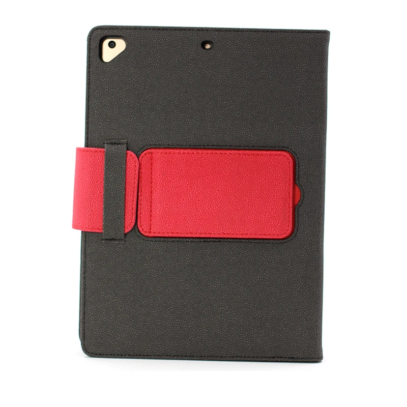 Black Желе расческа Bluetooth клавиатура чехол для iPad 9,7 дюймов iPad Pro 9,7 Air 1/2 Беспроводная клавиатура-чехол с интерфейсом 3,5 мм - Цвет: Black