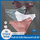 Трусики, хлопковое женское нижнее белье, сексуальные трусики, женские трусики, однотонные Трусики 8 цветов, нижнее белье