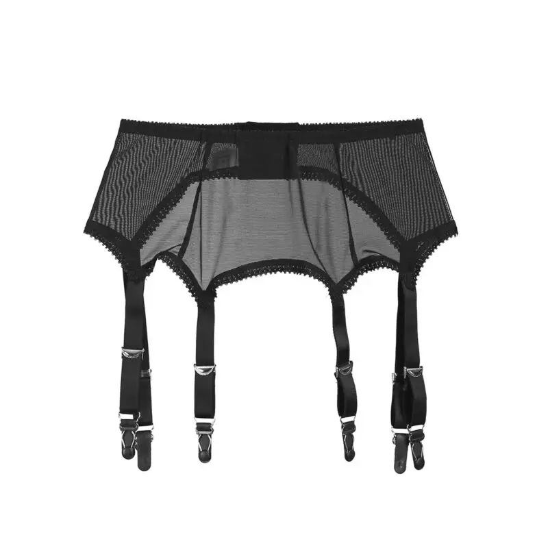 Women 6 Metal Buckles Straps Garter Belt Sexy Lingerie Suspender Elastic | Женская одежда