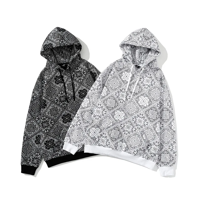 

Мужские толстовки, брендовые уличные модные мужские толстовки с капюшоном в стиле хип-хоп, с изображением кешью и цветка кешью, Мужской флис...