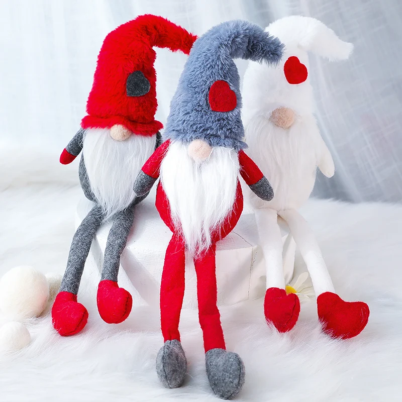 1 шт. Рождественская Кукла Рудольф плюшевая подставка маленькая кукла