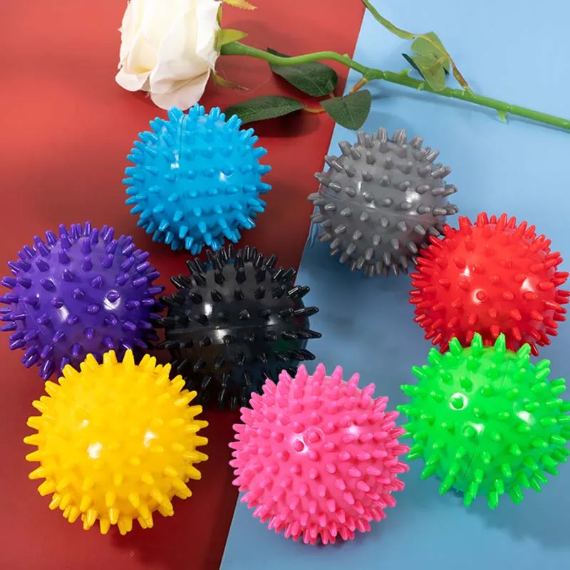 

7.5cm/9cm PVC Spiky Massage Yoga Ball Durable Trigger Point Relief Sore Muscle Sport Body Foot Stress Ache Muscle Pain Relax