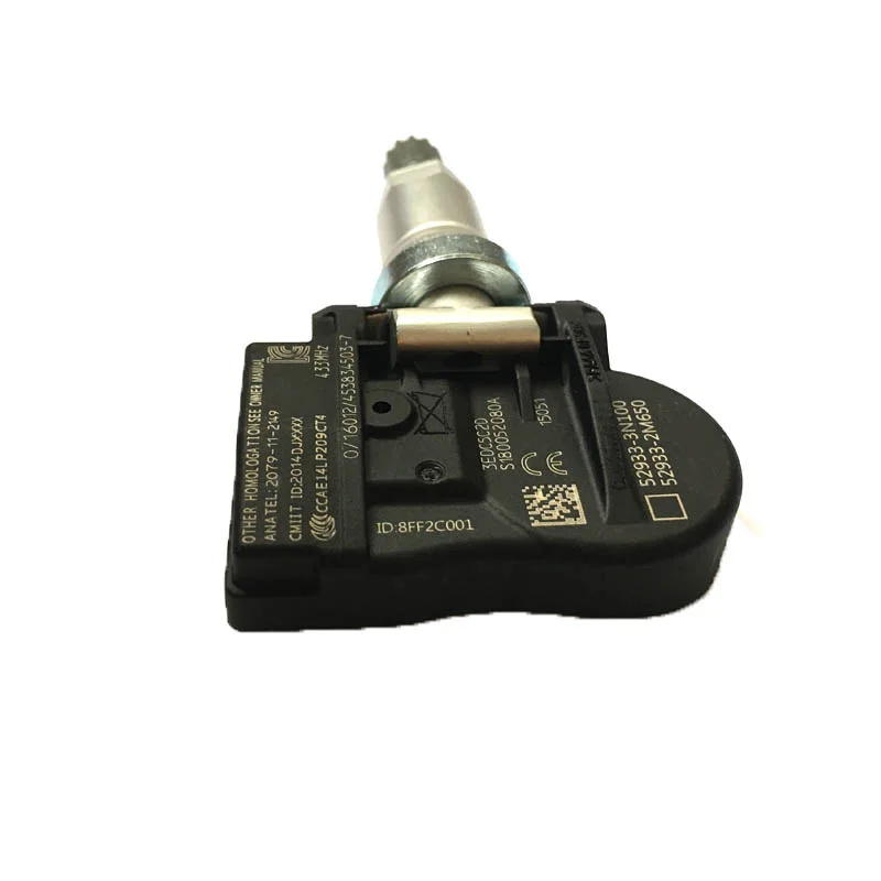 Датчик TPMS для шин 529333N100 529332M650 система контроля давления в шинах для hyundai SantaFe 2013- для Kia ceed(JD) 2012