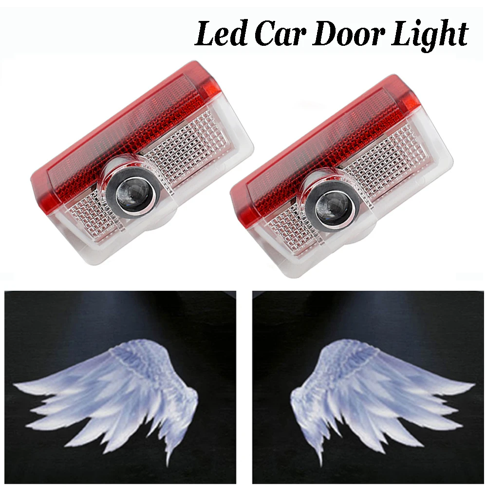

2 Pcs Car Led Door Light Auto 3D Logo Laser HD Porject Lamp For Mercedes Benz A B E C M ML GLA GLC GLS Class W205 W176 W166 W212