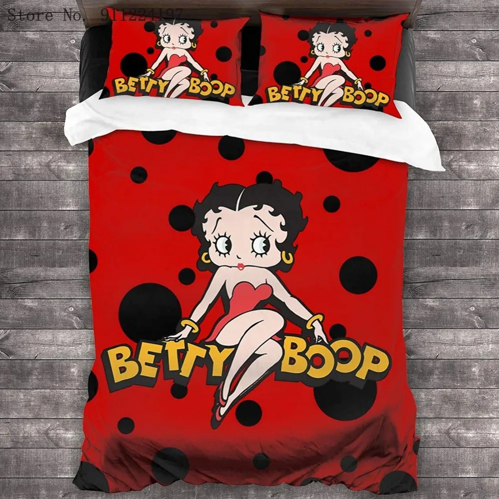 

Cartoon Girls Bedding Set Single Double Queen King Size Bedclothes For Home 3D Printed Duvet Cover Set 2/3Pcs Home Textiles