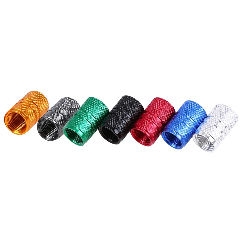 Универсальные алюминиевые колпачки клапанов автомобильных шин POSSBAY 4 шт. 1