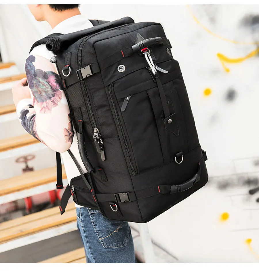 Хит, высококачественный мужской рюкзак, большая вместительность, Mochila, модная сумка для ноутбука, многофункциональный, водонепроницаемый, Оксфорд, рюкзак для путешествий