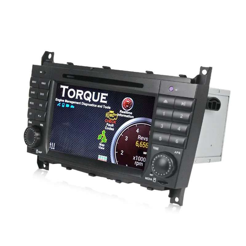 Android 10 0 2 DIN автомобильный DVD GPS для Mercedes/Benz W203 W209 W219 W169 A160 C180 C200 C230 C240 CLK200 CLK22 Радио