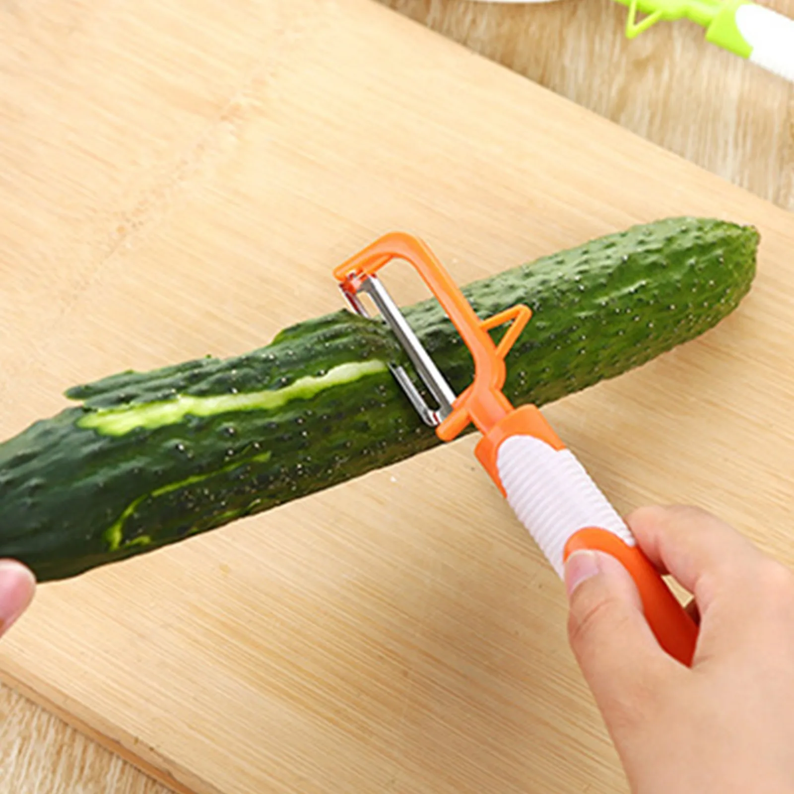 1 шт. 2 в Овощечистка цитрусовый лимонный из нержавеющей стали для моркови и