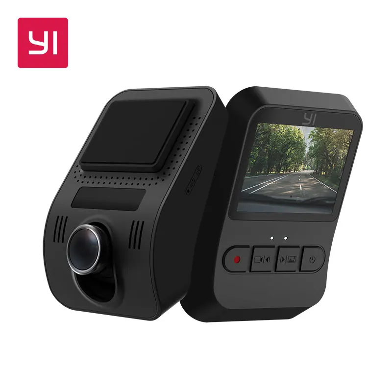 YI Mini Dash Cam 1080p FHD видеорегистратор Wi Fi Автомобильная камера с широкоугольным