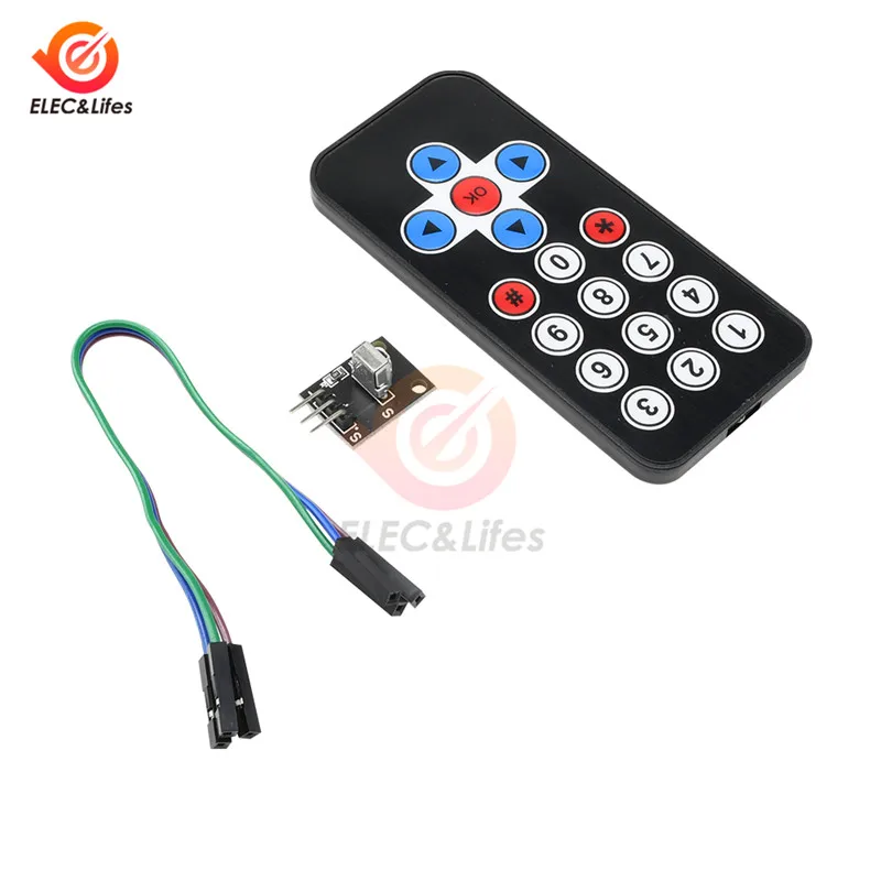HX1838 инфракрасный ИК беспроводной пульт дистанционного управления Модуль