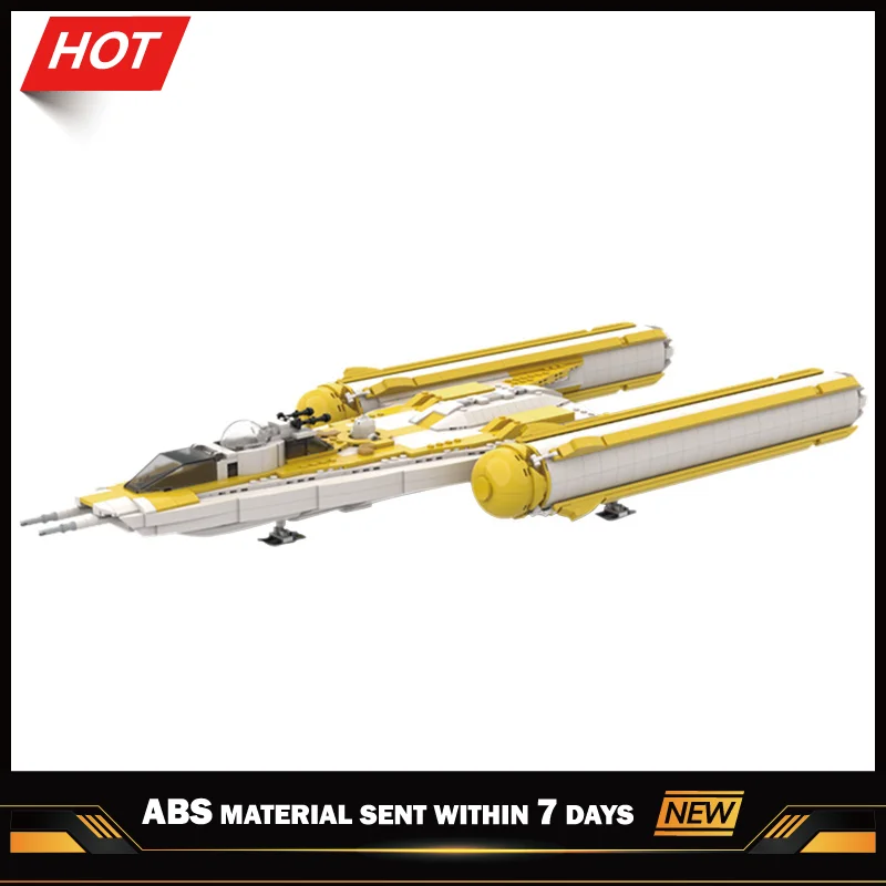 

Space Series Y-wing StarfighterED Compatible Star Space Building Blocks Bricks Toys For Kids Gifts