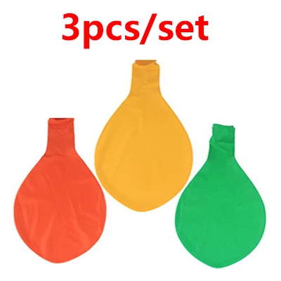 3pcs 1/3 шт. 36 дюймов Цвета латексные воздушные шары конфетти воздушные шары надувной шар для День рождения Свадьба Подарок вечерние воздушные шары, принадлежности для - Цвет: 3pcs