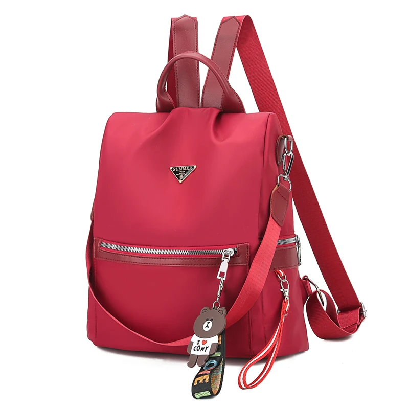 Водонепроницаемый Многофункциональный рюкзак сзади милый женский