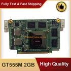 Оригинальный GT 555M GT555M N12E-GE2-A1 VGA Видео Графическая карта 2 Гб для ноутбука ASUS N75S N75SF N55SF N75SL N55SL ноутбук с быстрой доставкой