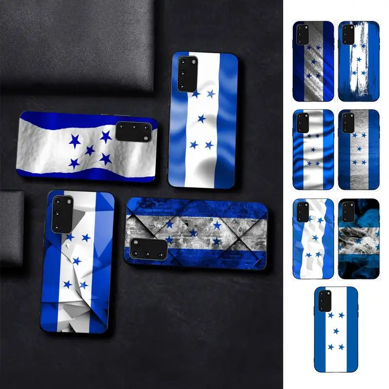 

TOPLBPCS Honduras National Flag Phone Case for Samsung S10 21 20 9 8 plus lite S20 UlTRA 7edge