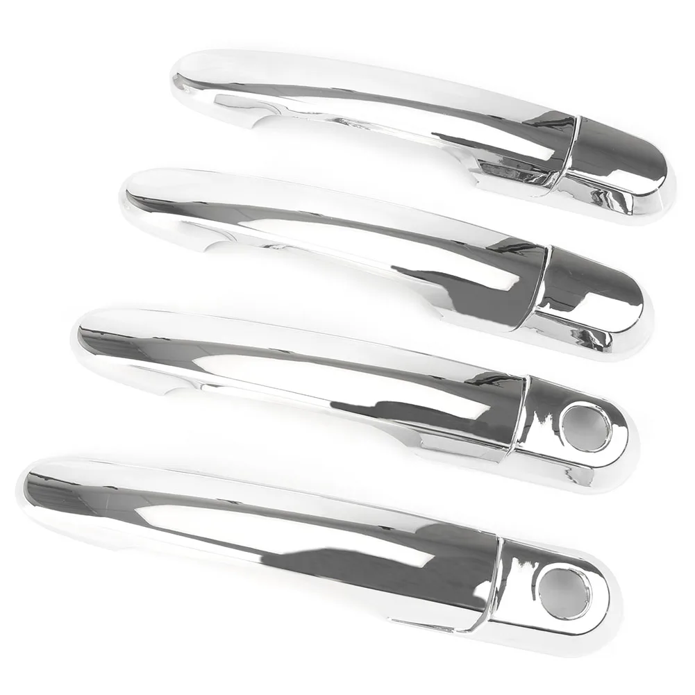 LUCKMART Chrome хромированные покрытия для дверных ручек с пассажирским отверстием