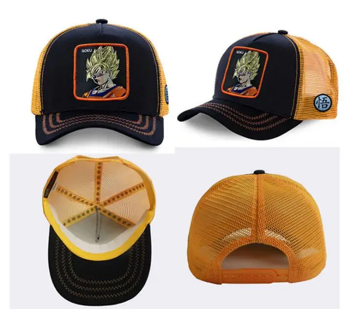 Бренд Аниме Бэтмен Snapback кепка хлопок бейсбольная кепка для мужчин и женщин хип хоп папа сетчатая шапка Дальнобойщик Кепка гоночная шляпа