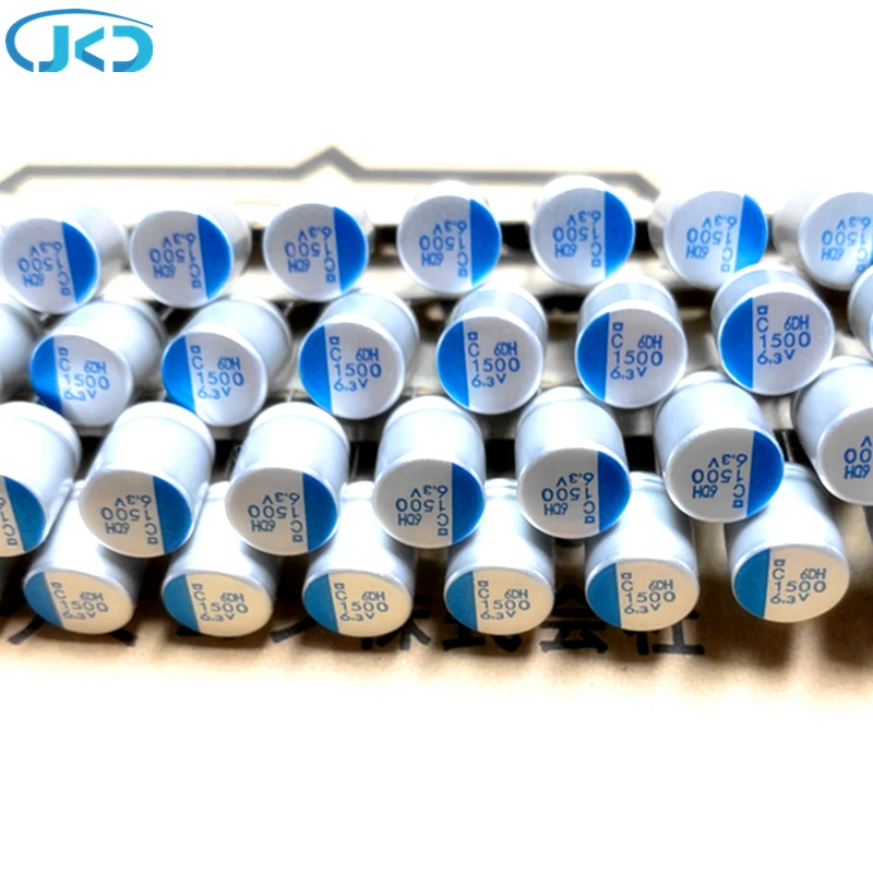 10 шт./лот 6.3 V1500UF NCC PSC Series 10*12 твердый полимерный конденсатор 1500 мкФ 6 3 V 10x12 мм