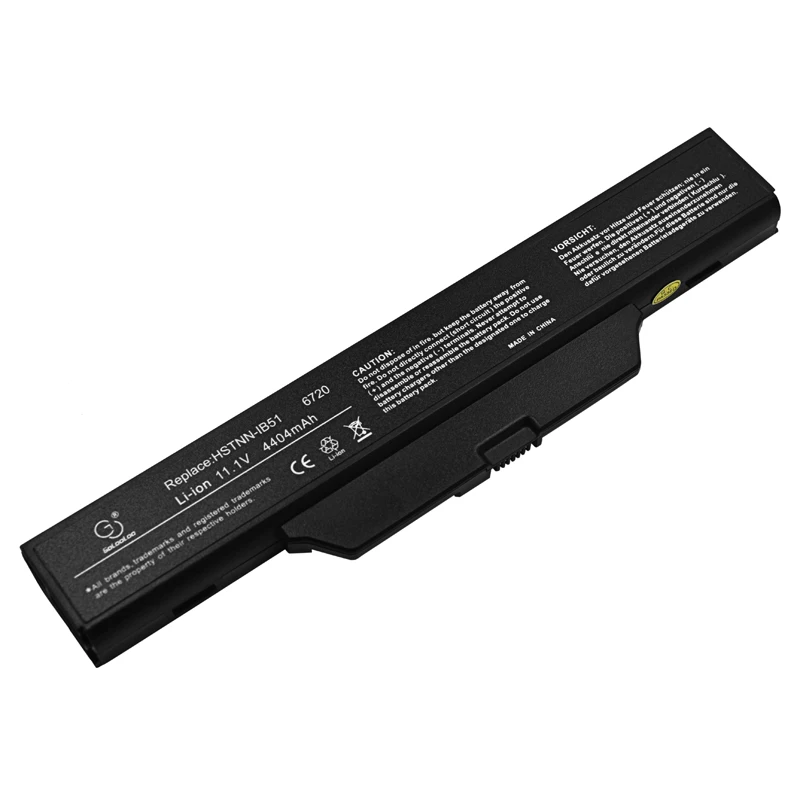 Аккумулятор golooog для ноутбука Hp 6 ячеек COMPAQ 6720s 6720s/CT 6730s/CT 6735s 6820s 6830s 491278-001 500764-001 BP6A96