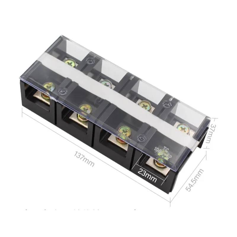 Оригинальные экспортные клеммные колодки TC-1004 100A 600V 4-битный 4P сильноточный