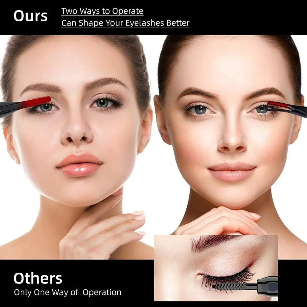 2 в 1 щипцы для завивки ресниц с подогревом | Красота и здоровье