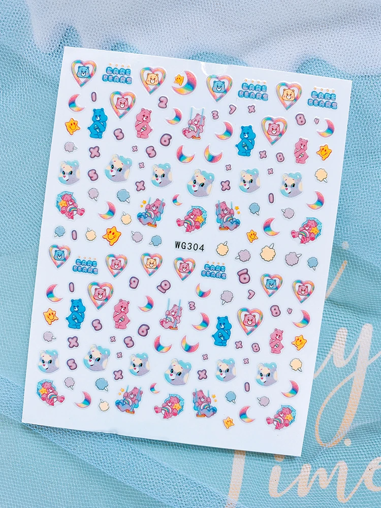 

Cute Anime Stickers Nail Stickers Cartoons Sliders for Nails Decorations Nail Art Sticker Foil for Nails All for Manicure Design