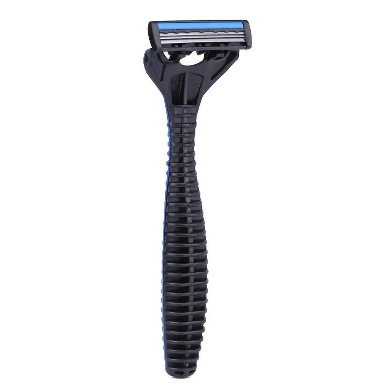 Отель ванные бритвы одноразовые бритья пластиковые и стальные полосы ручки 3