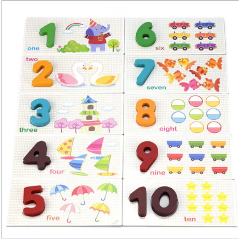 Монтессори детские развивающие деревянные игрушки занятая доска Математика