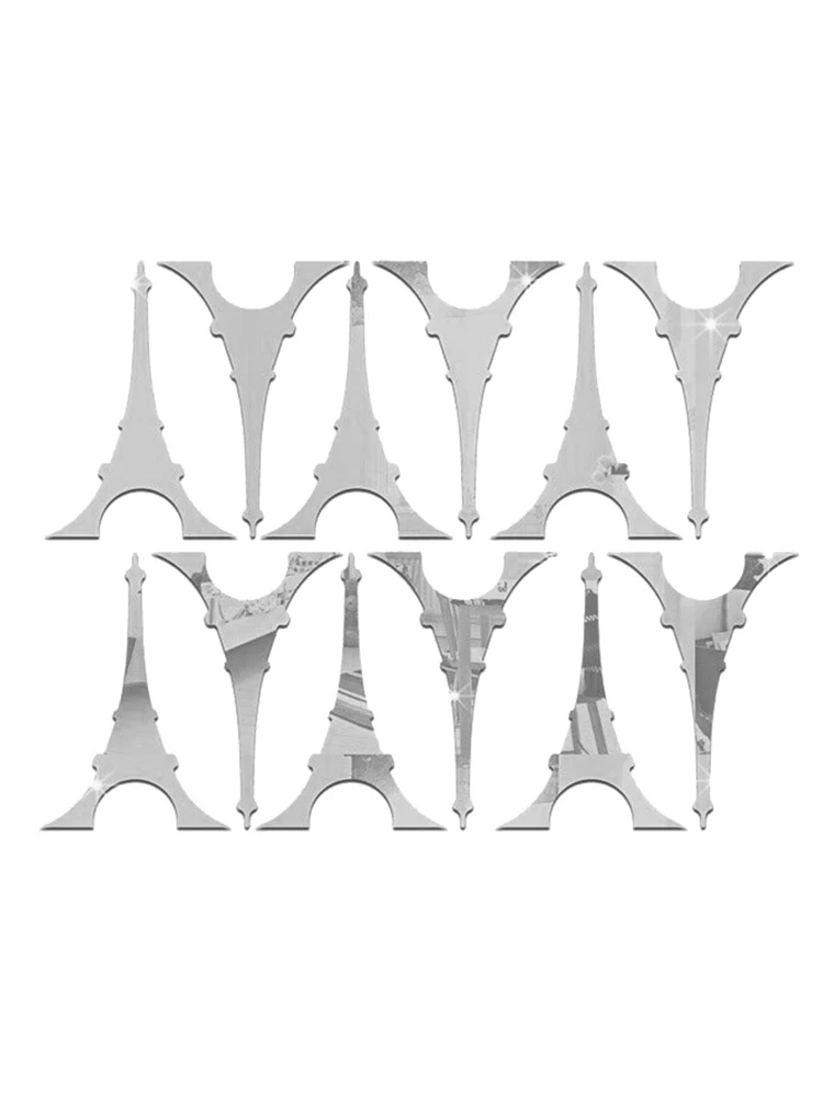 3d Наклейка на стену с изображением Эйфелевой башни в Париже домашний декор