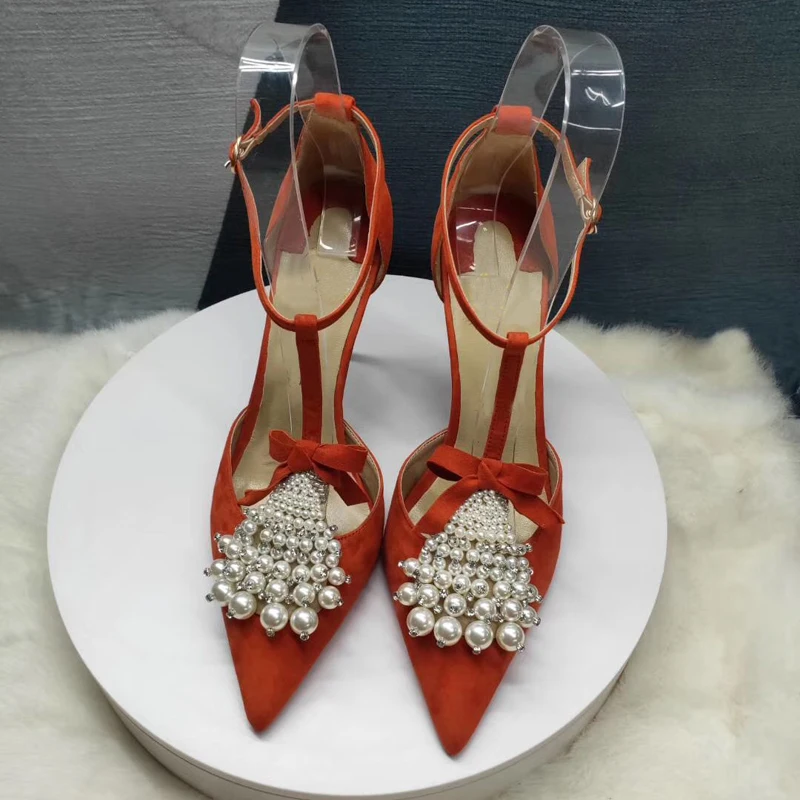 Новейший дизайн искусственная кожа тонкий высокий каблук | Обувь