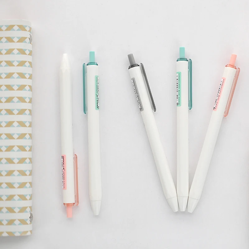 Гелевые ручки 12 шт./кор. канцелярские принадлежности для журналов корейские