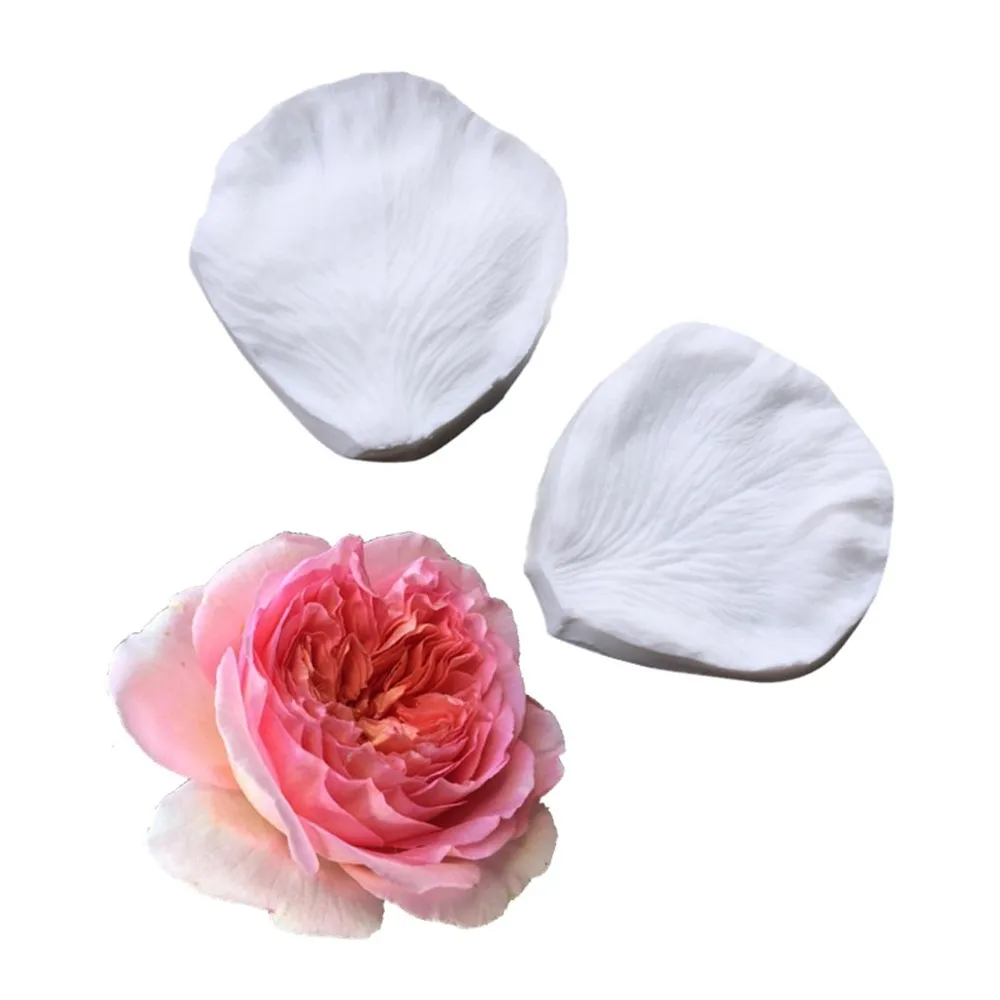 

Austin Roses Petal Veiner Silicone Mould Fondant Flowers Cake Decorating Chocolate Gumpaste Sugarcraft Clay Cold Porcelain