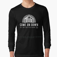 come on down to the butter barn t shirt 100 pure cotton video games funny gamer games graphic