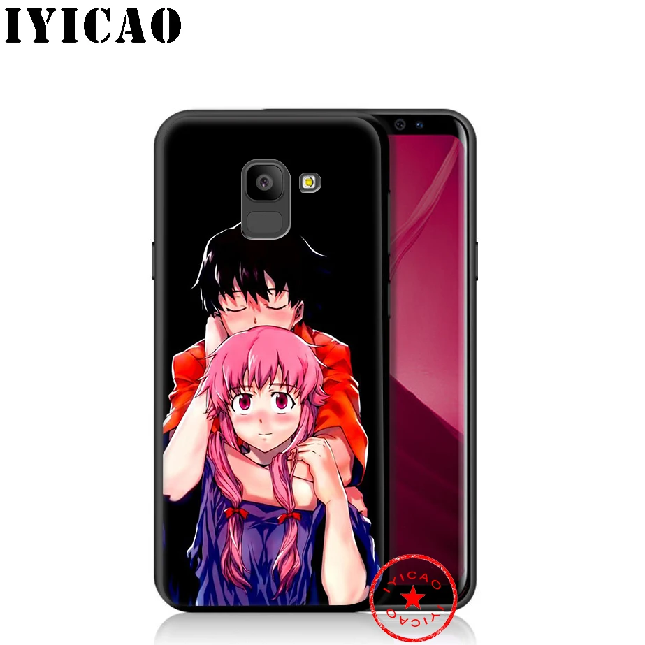 IYICAO Future Diary мягкий чехол для телефона Samsung Galaxy A9 A8 A7 J6 A6 Plus 2018 A5 A3 2016 2017 силиконовый |