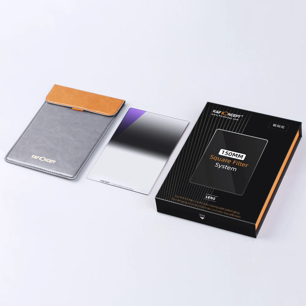 Градуированный градиентный фильтр нейтральной плотности K & F Concept ND8 (0 9/3