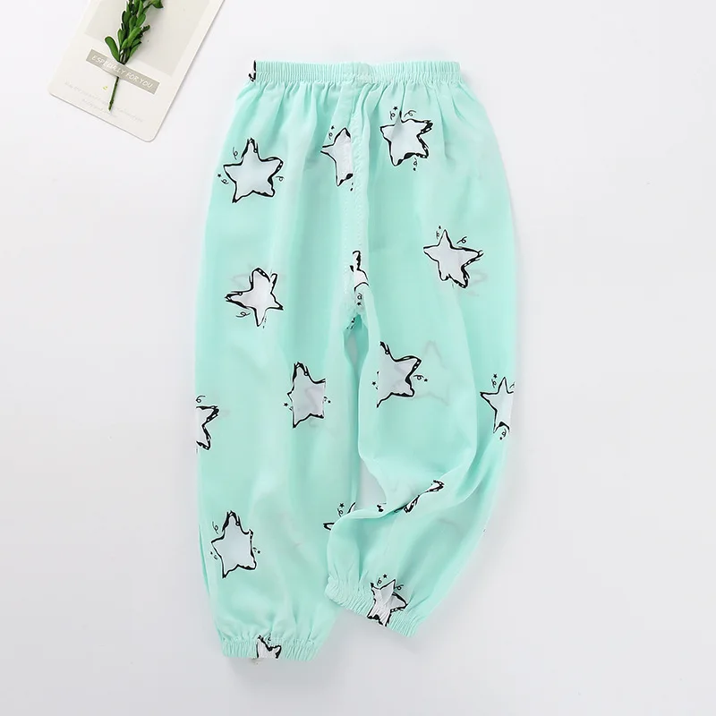 Детские противомоскитные штаны Новые летние шаровары для мальчиков и девочек